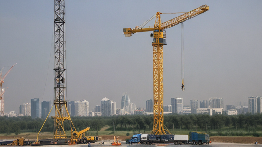 self erecting tower crane