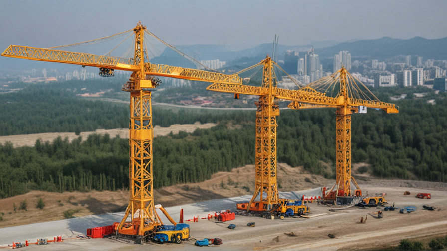 self erecting tower cranes