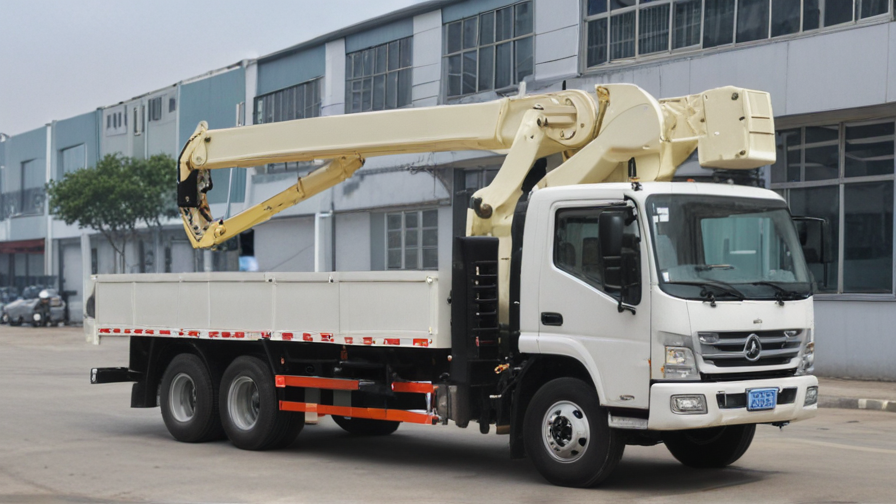 service truck with crane for sale