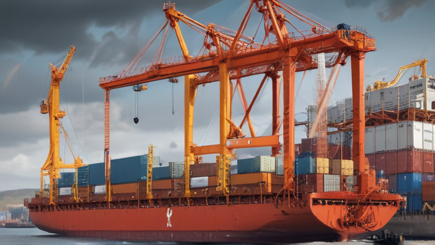 ship to shore container cranes
