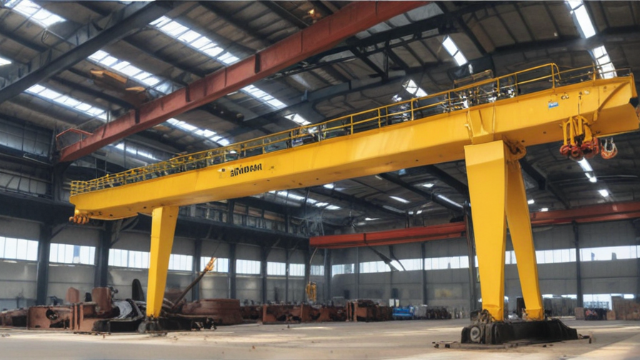 single girder eot crane