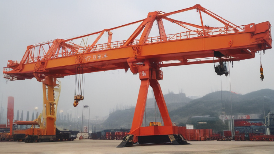 Top 10 Single Leg Gantry Crane companies in China