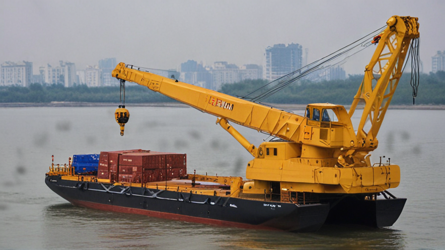 small boat crane