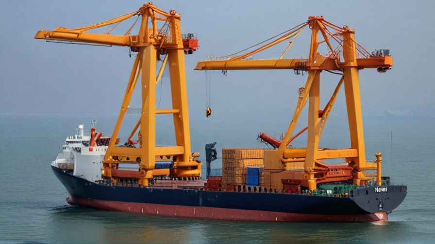 small boat crane
