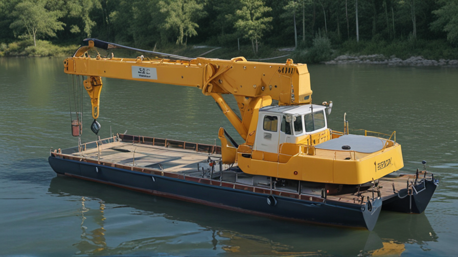 small boat crane