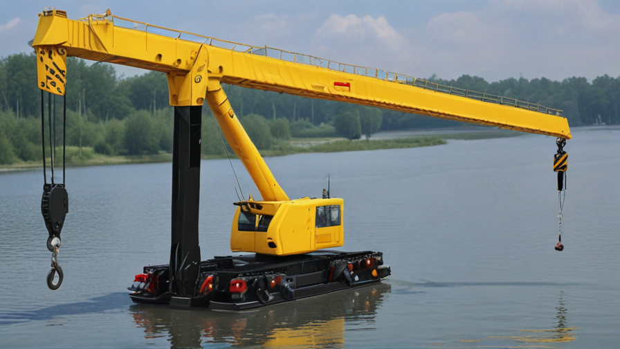 small boat crane
