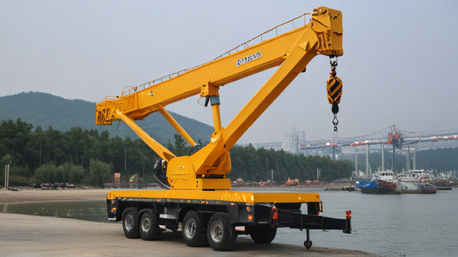 Top 10 Small Boat Crane companies in China