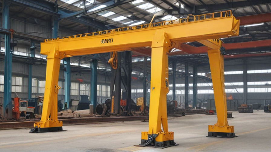 Top 10 Small Gantry Crane companies in China