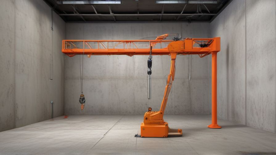 small indoor crane