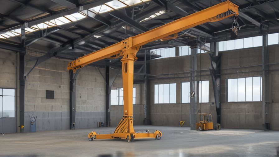 small indoor crane