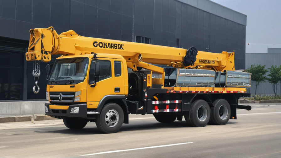 Top 10 Small Truck Crane companies in China