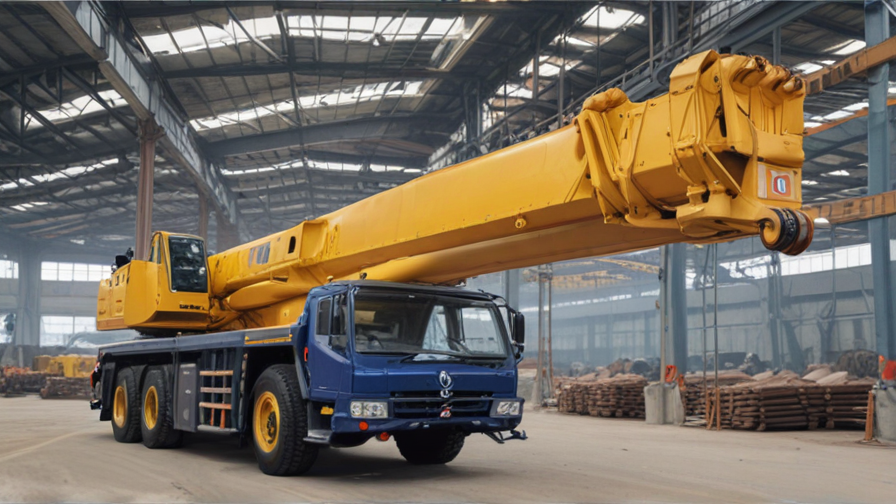 Top 10 Specifications Of A Crane China companies in China