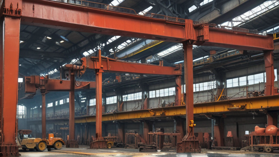 steel mill cranes