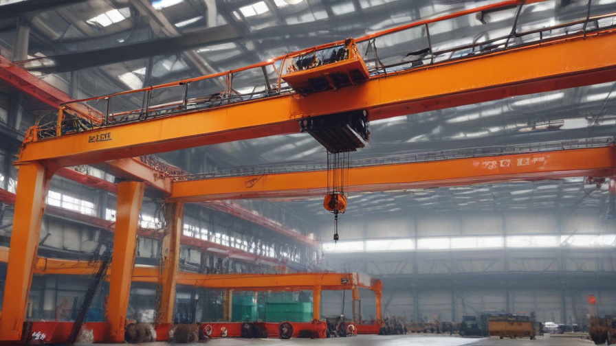 top running overhead crane