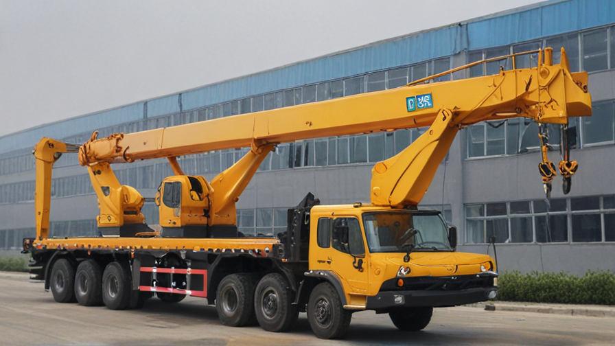 trailer crane