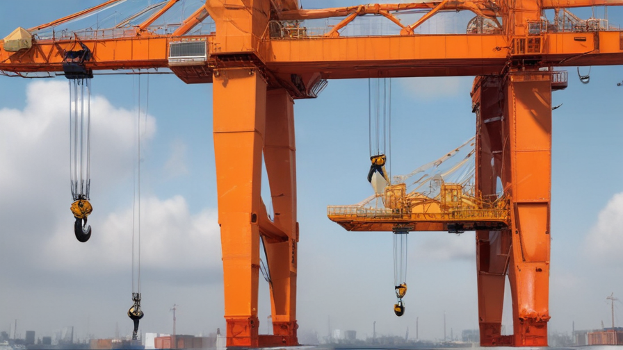 two cranes