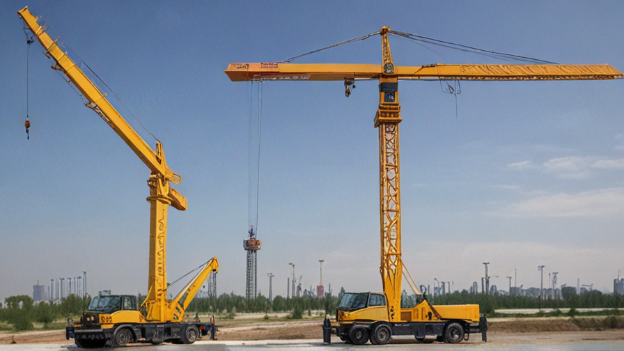 types of construction cranes