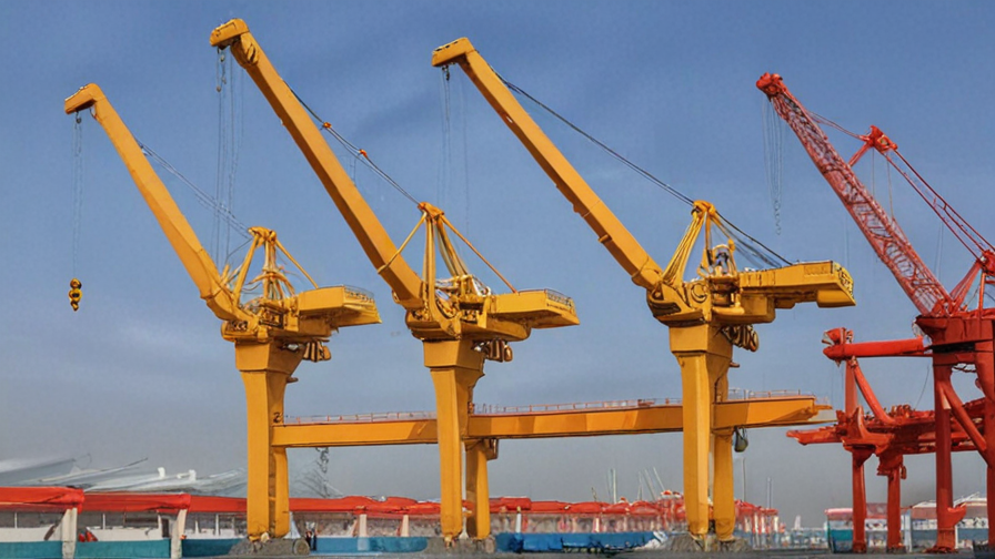 types of cranes