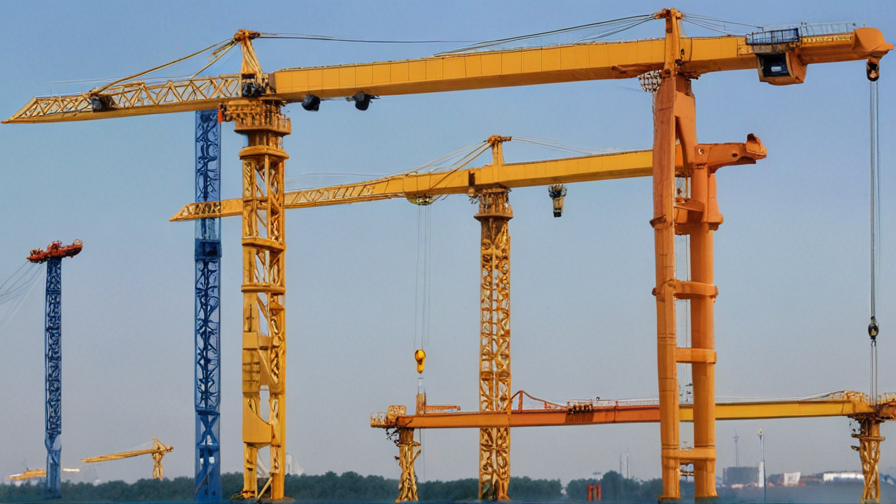 types of cranes construction