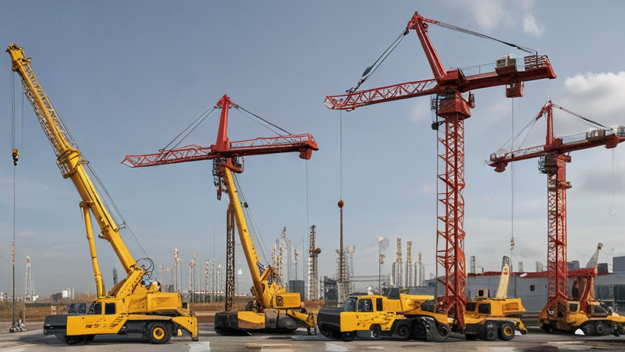 types of cranes for construction