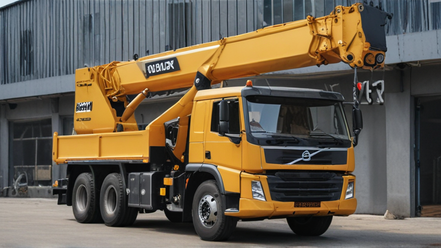 Top 10 Volvo Crane companies in China