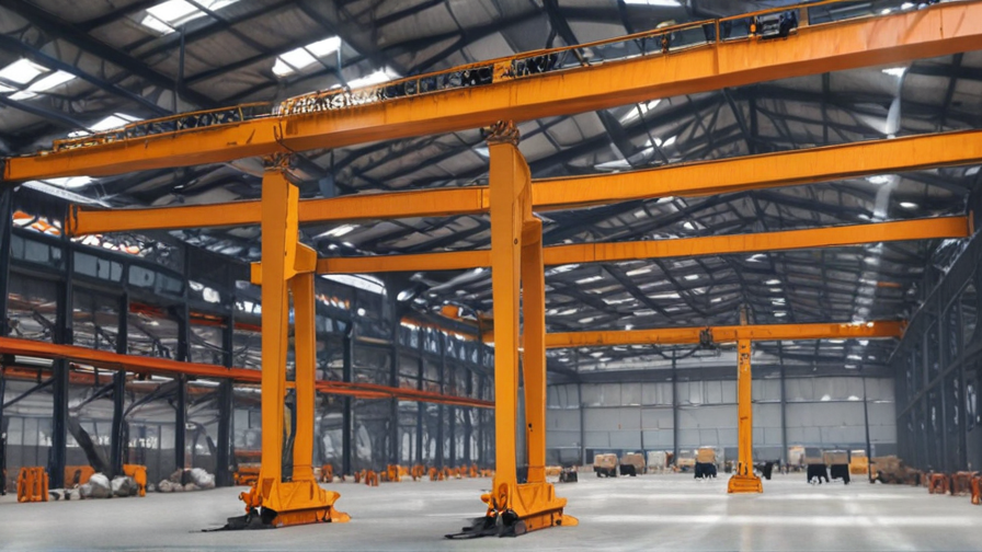 warehouse crane