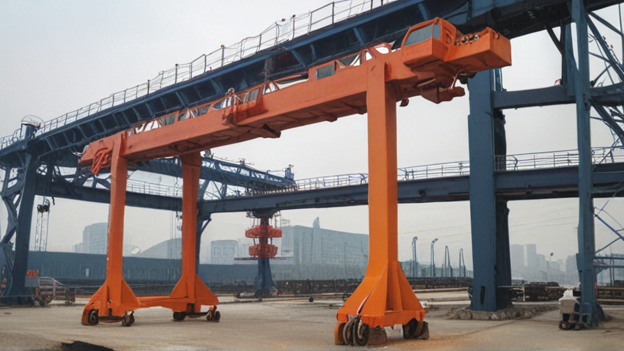 wheeled gantry crane