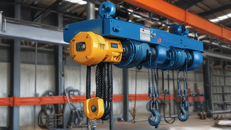 Top 10 Wire Rope Hoists Supplier companies in China