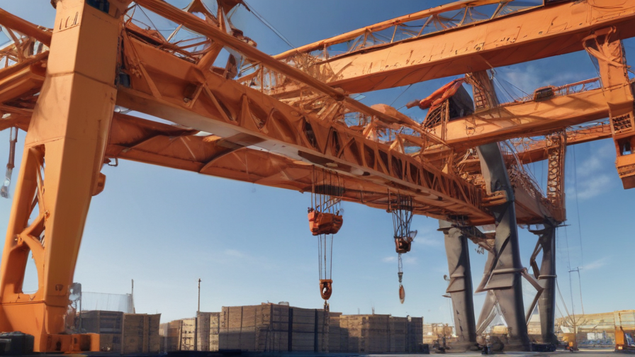 wood gantry crane