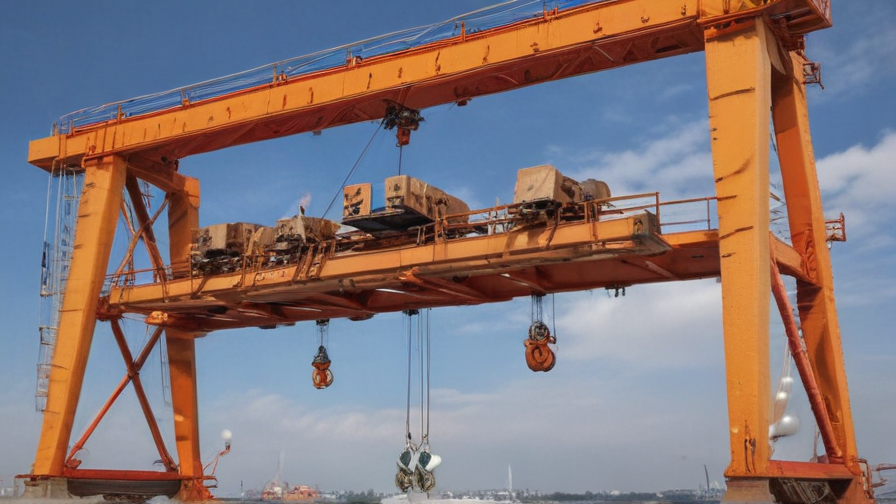 wood gantry crane