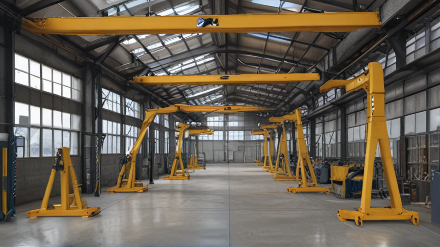 workshop cranes