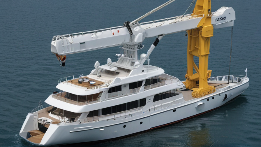 yacht crane